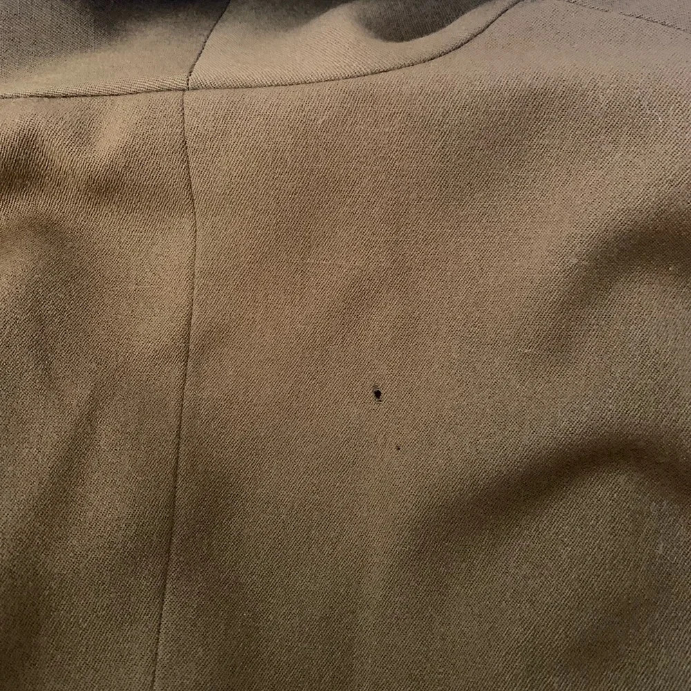 Sara sturgeon olive green blazer and mini skirt set size 3 - Picture 7 of 11